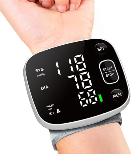 Rechargeable Wrist Blood Pressure Monitor